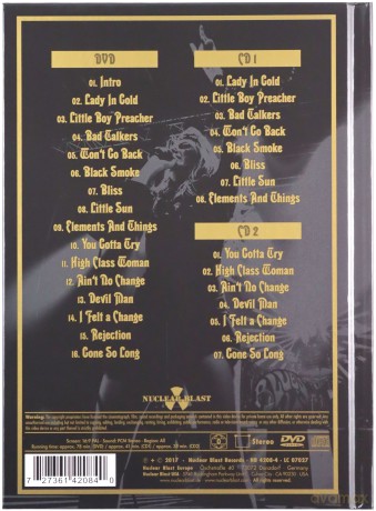 Blues Pills: Lady In Gold - Live In Paris (digibook) [DVD]+[2CD]