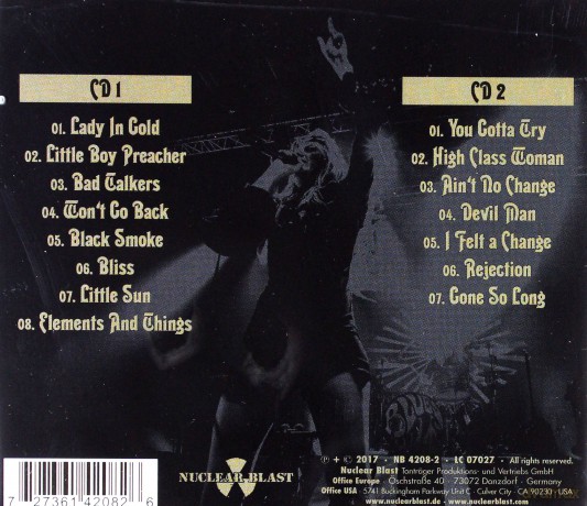 Blues Pills: Lady In Gold - Live In Paris [2CD]