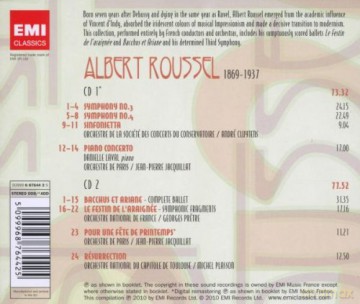 Various Artists: Symphonies, Piano Concerto, Bacchus Et A [2CD]