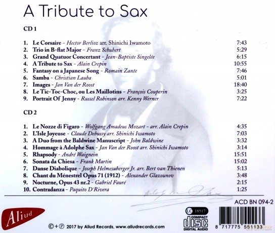 A tribute to Sax [2CD]