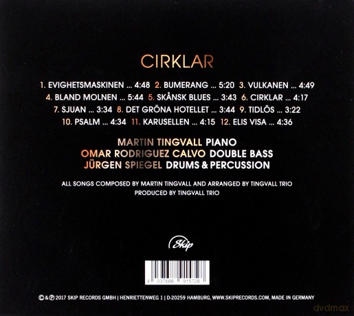 Tingvall Trio: Cirklar (digipack) [CD]