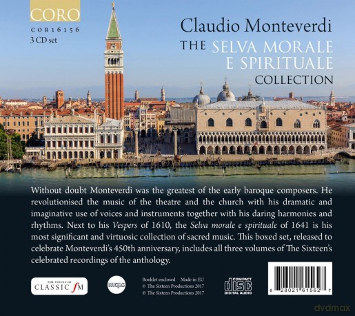 The Sixteen & Harry Christophers: Claudio Monteverdi: The Selva morale e spirituale Collection [3CD]