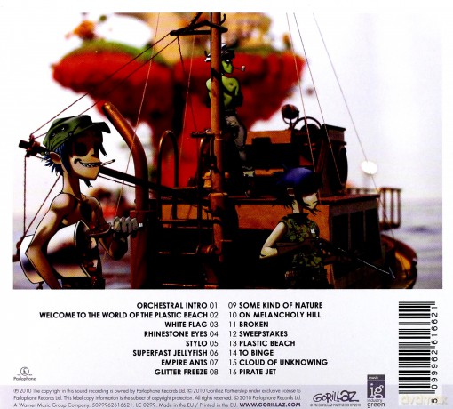 Gorillaz: Plastic Beach (ecopack) [CD]