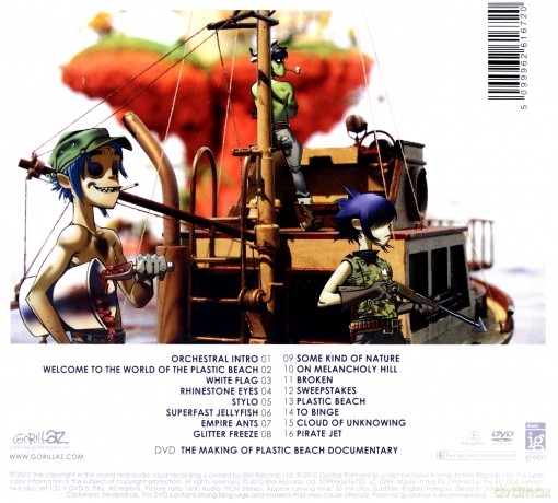 Gorillaz: Plastic Beach Limited [CD]+[DVD]