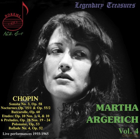 Martha Argerich: Legendary Treasures - Martha Argerich vol. 4 [CD]