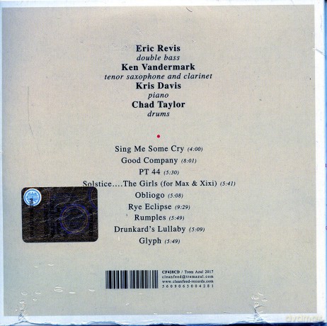 Eric Revis: Sing Me Some Cry [CD]