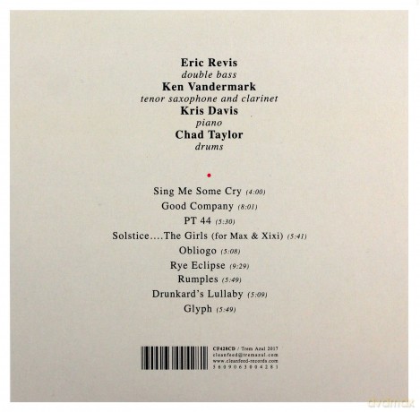 Eric Revis: Sing Me Some Cry [CD]