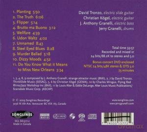 Jerry Granelli V16 with David Tronzo: Vancouver '08 (digipack) [CD]+[DVD]
