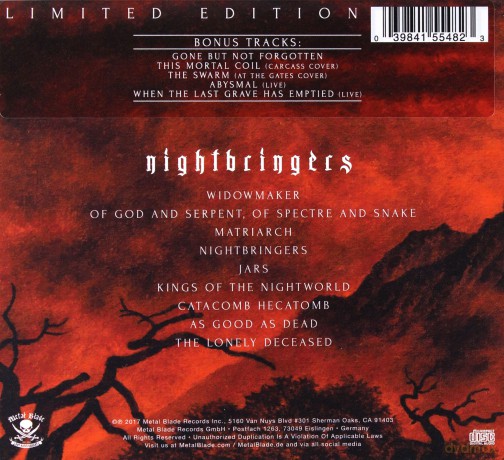 The Black Dahlia Murder: Nightbringers (Limited) (digipack) [CD]