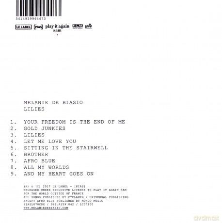 Melanie De Biasio: Lilies [CD]