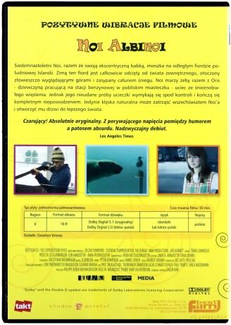 Pozytywne wibracje filmowe: Zakochani widzą słonie / Dróżnik / Noi Albinoi BOX [3DVD]
