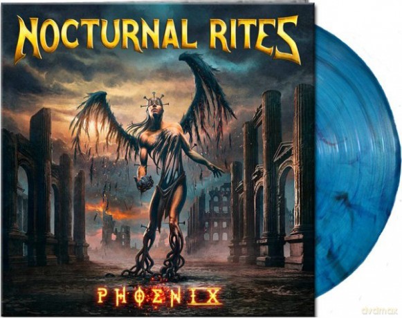 Nocturnal Rites: Phoenix (Clear Blue Black Marbled) [Winyl]