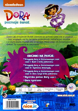 Dora poznaje świat. Przygody Dory w zaczarowanym lesie [DVD]