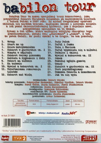 Kabaret Moralnego Niepokoju: Babilon Tour [DVD]