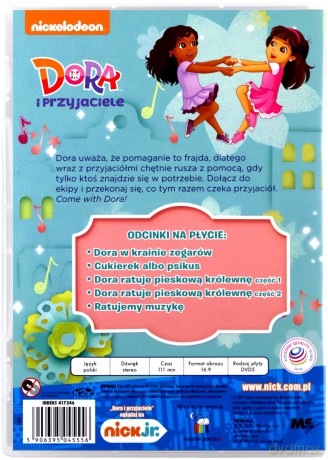 Dora i Przyjaciele. Ratujemy muzykę [DVD]