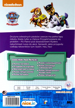 Psi Patrol. Przygoda na wyciągu [DVD]