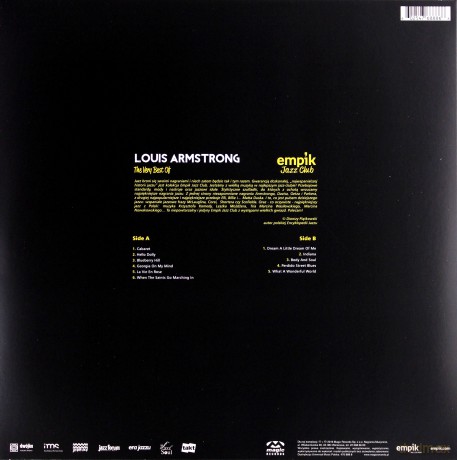 Louis Armstrong: Jazz Club [Winyl]
