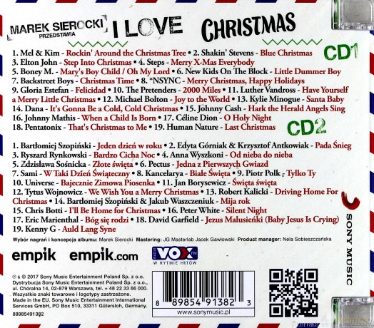 Marek Sierocki Przedstawia: I Love Christmas vol. 2 [2CD]