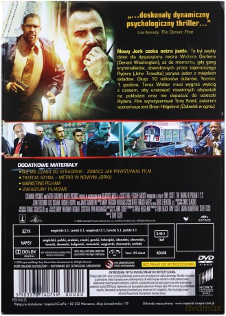 Metro strachu [DVD]