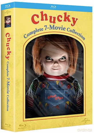 CHUCKY: Complete 7-Movie Collection (Laleczka Chucky / Powrót laleczki Chucky / Laleczka Chucky 3 / Narzeczona laleczki Chucky / Laleczka Chucky: Następne pokolenie / Klątwa laleczki Chucky / Cult of Chucky) [7xBlu-Ray]