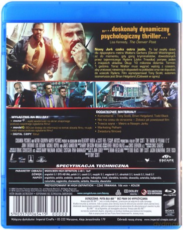 Metro strachu [Blu-Ray]