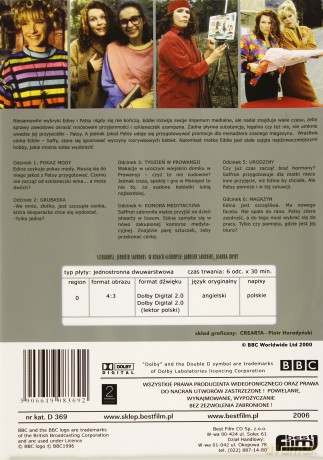 Absolutnie fantastyczne seria 1 odcinki 1-6 (BBC) [DVD]