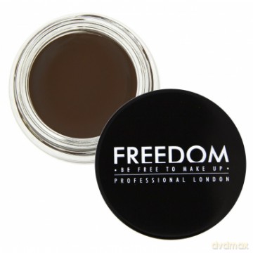 Freedom Makeup Eyebrow Pomade POMADA DO BRWI Żel Dark Brown