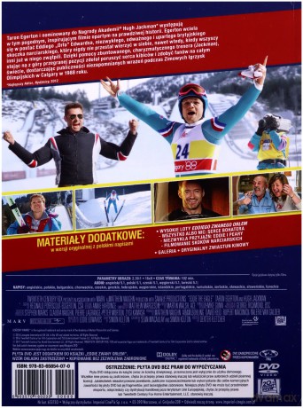 Eddie Zwany Orłem (booklet) [DVD]