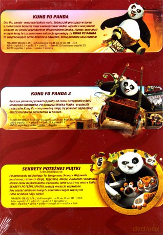 Kung Fu Panda - Kolekcja [3DVD]