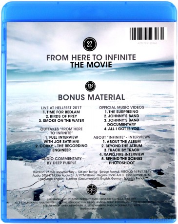 Deep Purple: Infinite [Blu-Ray]