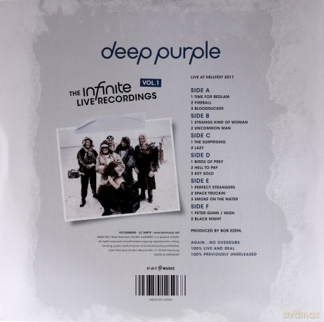 Deep Purple: The Infinite Live Recordings vol. 1 [3xWinyl]