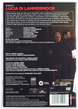 Diana Damrau: Donizetti: Lucia Di Lammermoor [DVD]