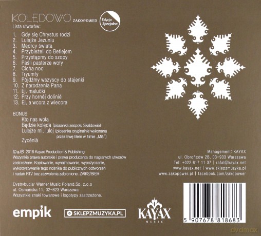 Zakopower: Kolędowo [CD]