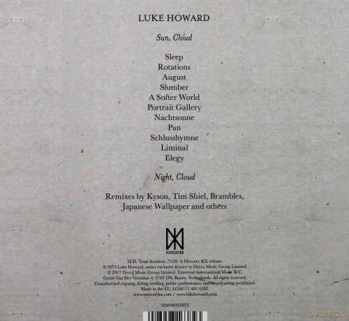 Luke Howard: Sun, Cloud [2CD]