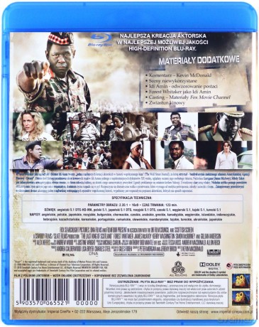 Ostatni Król Szkocji [Blu-Ray]