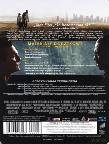 Mroczna Wieża (steelbook) [Blu-Ray]