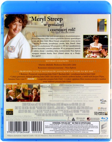 Julie i Julia [Blu-Ray]