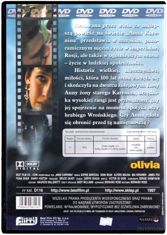 Anna Karenina (1997) [DVD]