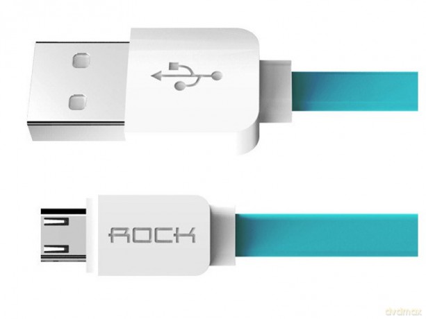 Kabel Micro USB Płaski 100 cm (Rock)