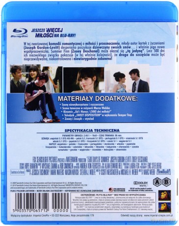 500 dni miłości [Blu-Ray]