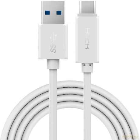 Kabel Typ C USB-C do USB-A 100 cm 3A (Rock)