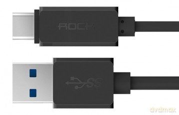 Kabel Typ C USB-C do USB-A 100 cm 3A (Rock)