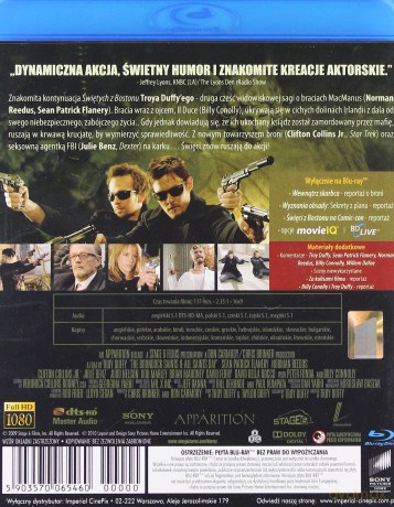 Święci z Bostonu 2: Dzień Wszystkich Świętych [Blu-Ray]