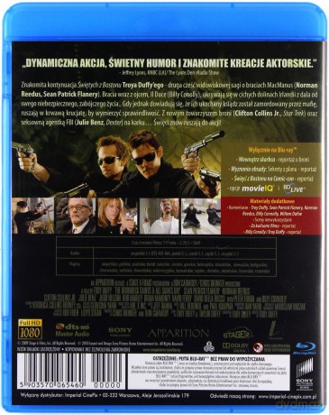 Święci z Bostonu 2: Dzień Wszystkich Świętych [Blu-Ray]