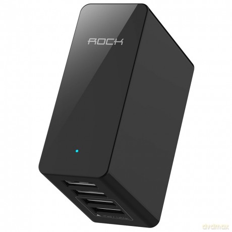 Ładowarka Sieciowa USB Rocket 4 porty 6,8A (Rock)
