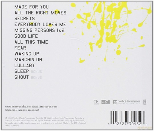 Onerepublic: Waking Up [CD]