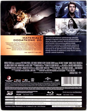 Mumia (steelbook) [Blu-Ray 3D]+[Blu-Ray]