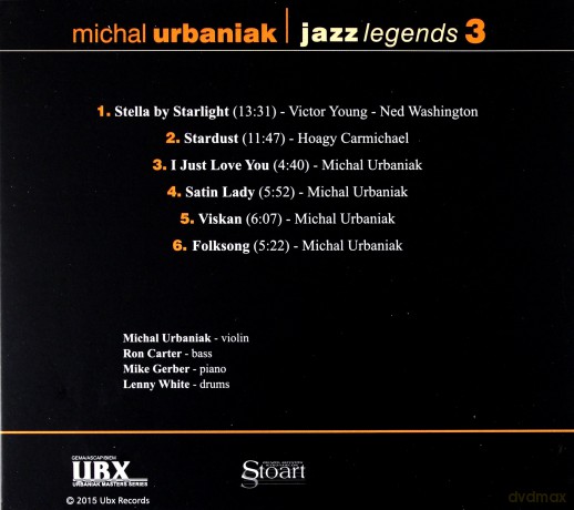 Michał Urbaniak: Jazz Legends 3 [CD]