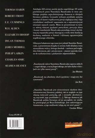 444 wiersze poetów języka angielskiego XX wieku, Przekład Stanisław Barańczak [KSIĄŻKA]