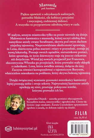 Cuda i cudeńka. Mansarda pod aniołami - Agnieszka Olejnik [KSIĄŻKA]
